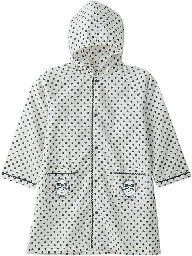 patria girls圆点 书包用雨衣 a6194 110厘米 黑色